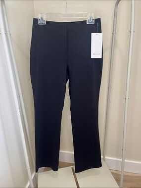lululemon Black High-Rise Straight Leg Pants